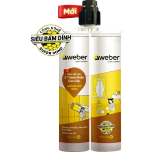 Keo chít ron 2 thành phần Webercolor Shine