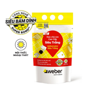 Keo chà ron cao cấp Weber  dòng C Màu