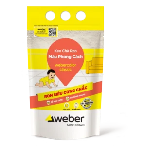 Keo chà Ron cao cấp Weber dòng C siêu trắng
