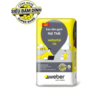 Keo dán gạch Weber nội thất TaiVis